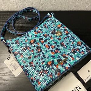 Brahmin Katie FRISKY MELBOURNE W/Leather Eye Medallion NWT